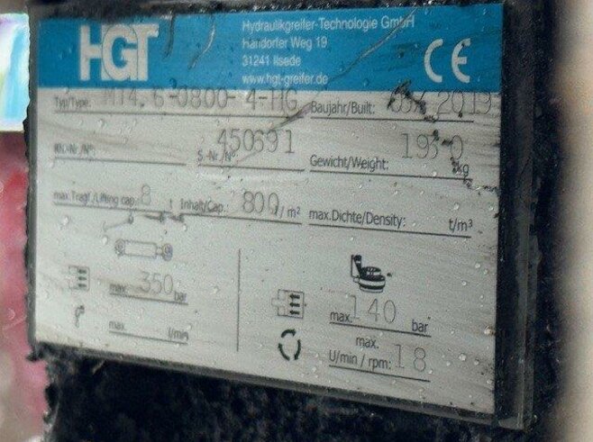 HGT Mehrschalengreifer MT4.6-800-4-HG